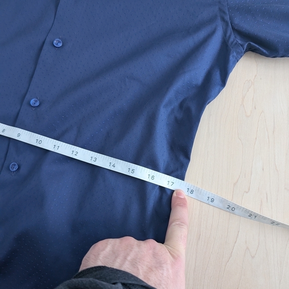 🇸🇪ETON Men's Navy Blue Shirt - Picture 11 of 13